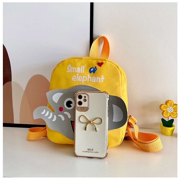 Balo cho bé mầm non trẻ em mẫu giáo (1-4 tuổi) balo cho bé đi nhà trẻ Elephant KGB011