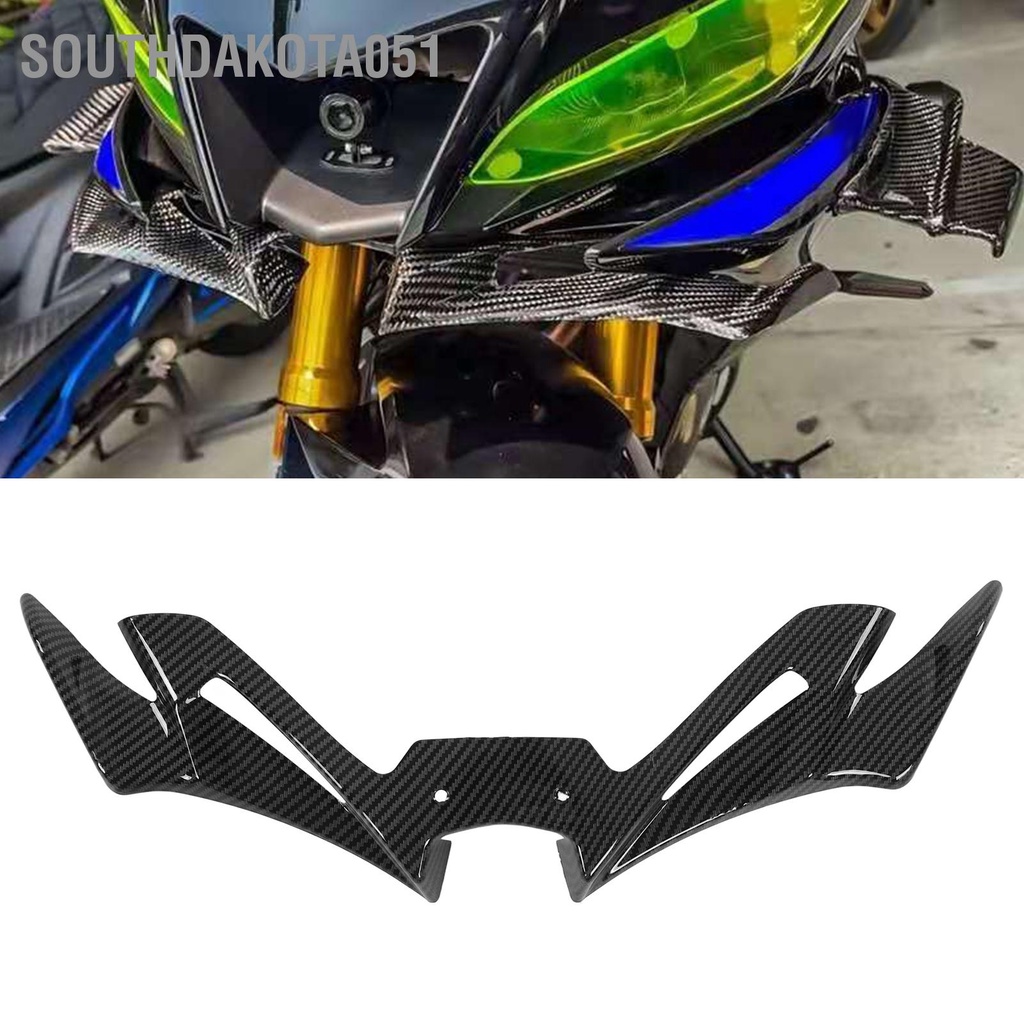 [Hàng HOT] Cánh Bảo Vệ Chắn gió phía trước xe máy kiểu sợi carbon cho YAMAHA R25 R3 2019+【Southdakota051】