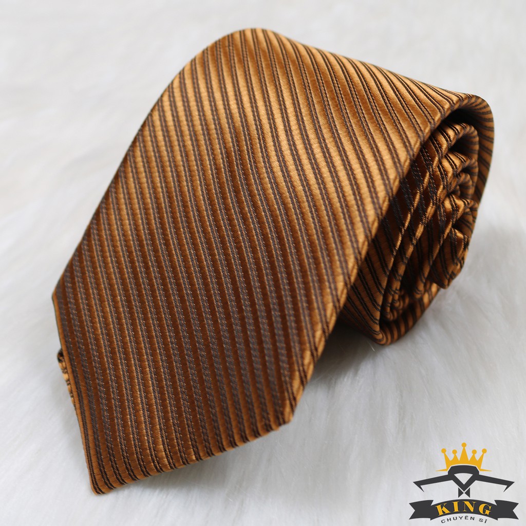 Mặc gì đẹp: Đẹp với Cà vạt nam màu đen và nhiều màu KING công sở silk lụa kiểu dáng hàn quốc bản 8cm C13