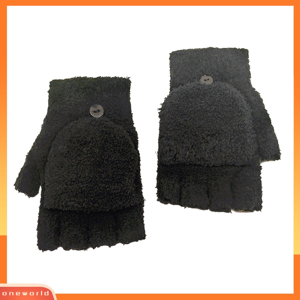 |Bộ Đồ Bơi Một Mảnh Dành Cho Nữ| 1 Đôi Găng Tay Hở Ngón Giữ Ấm Siêu Mềm Mại Màu Trơn Thời Trang Thu Đông Cho Nữ