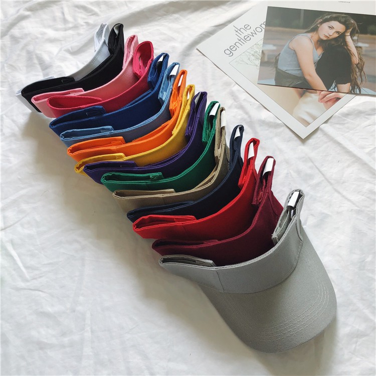 Mũ bóng chày màu trơn thời trang cho nữ