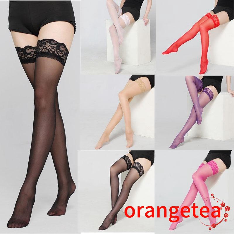 Quần tất nữ phối ren quyến rũ