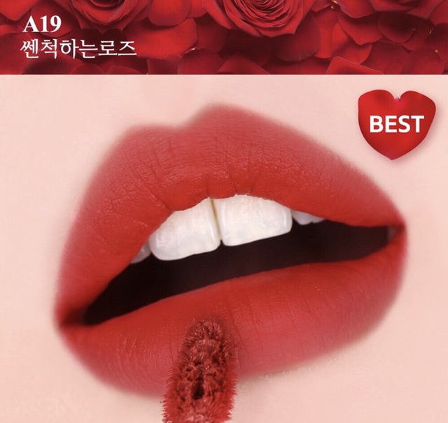 SON BLACK ROUGE AIR FIT VELVET TINT VER 4 BAD ROSE