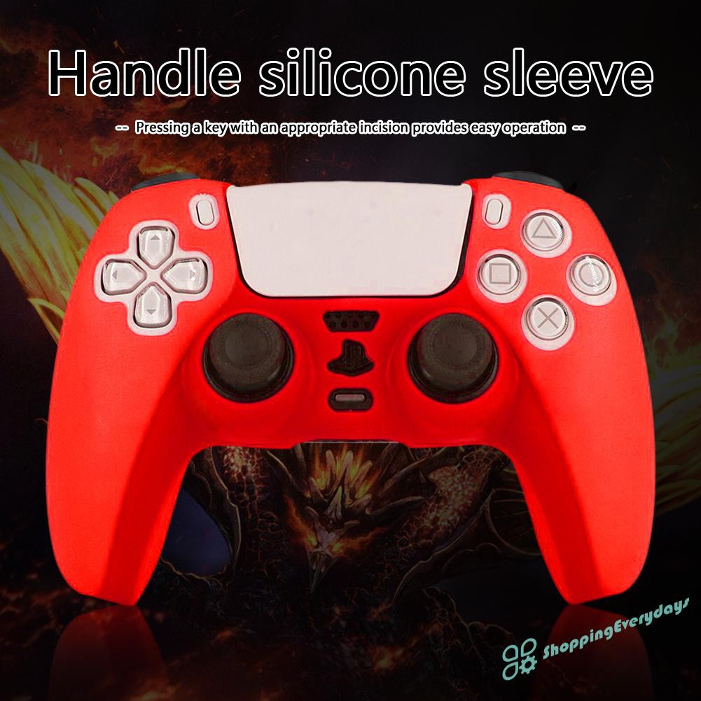 sv  Silicone Game Controller Protective Cover for SONY PS5 Joystick Skin Case