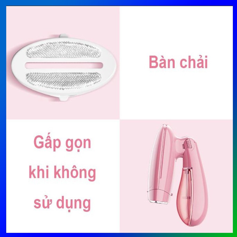 Bàn là hơi nước cầm tay Sokany Sk3060, bàn ủi hơi nước công suất 1500W, bình chứa nước 120ml