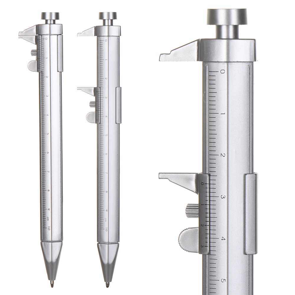 Bút bi hình thước cặp cơ khí đa năng cho học sinh