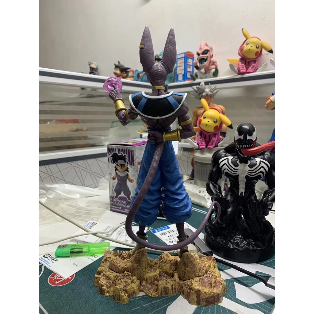 Super Saiyan Một Phần thưởng Beerus Thần hủy diệt Hình nhân đứng Hình đồ trang trí Hình đóng hộp