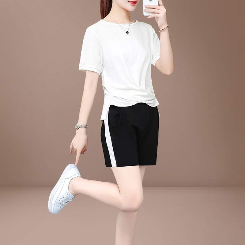 Bộ đồ đùi mặc nhà chất cotton bigsize