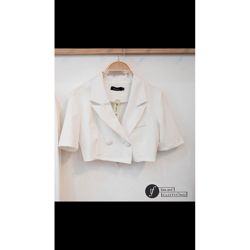 745 - Áo khoác giả vest lửng tay lỡ | BigBuy360 - bigbuy360.vn