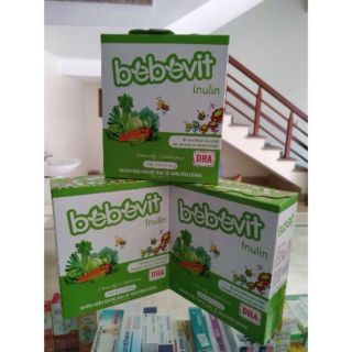 Bebevit Inulin - Bổ Sung Chất Xơ Cho Bé ( Hộp 20 Ống ) ✅(Hàng Chính Hãng)
