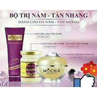 Bộ ba sản phẩm chăm sóc da nám tàn nhang- cải thiện sau 1 tháng dùng