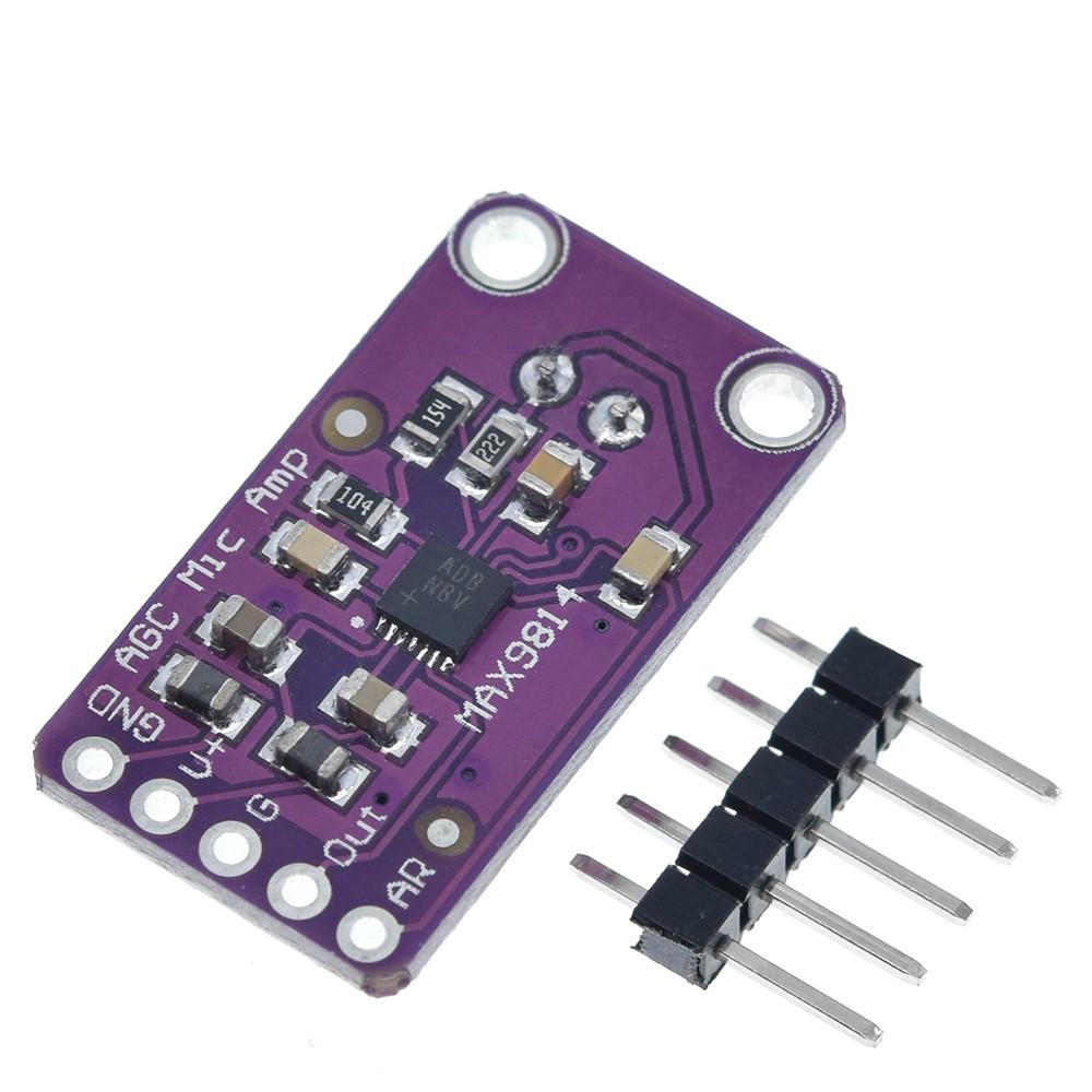 Bảng Mạch Khuếch Đại Âm Thanh Micro Max9814 Cao Cấp Cho Arduino