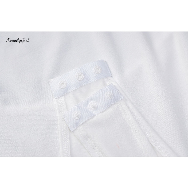 Set Áo Liền Quần Dài Tay Hở Lưng Màu Sắc Đơn Giản Thời Trang Nữ