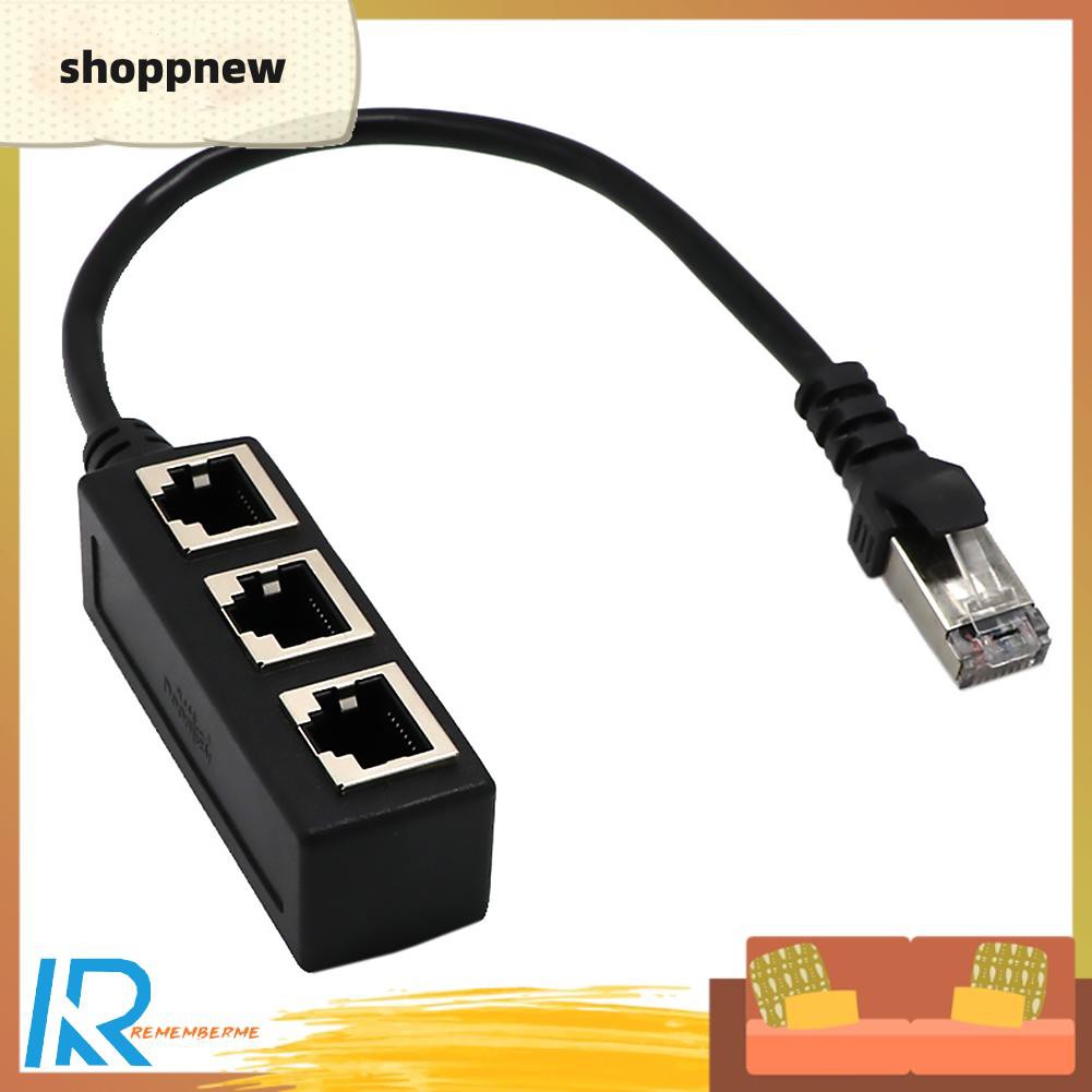 Cáp Chia Mạng Lan Ethernet Network Rj45 Male Sang 3 Female