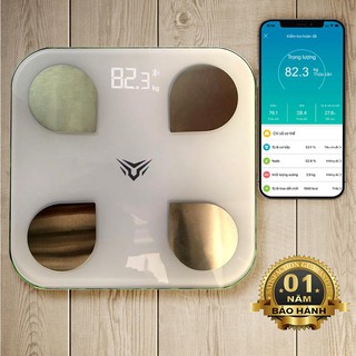 Cân Điện Tử Kết Nối Bluetooth - App Tiếng Việt Đo Chỉ Số Sức Khỏe ( Hàng Chính Hãng )