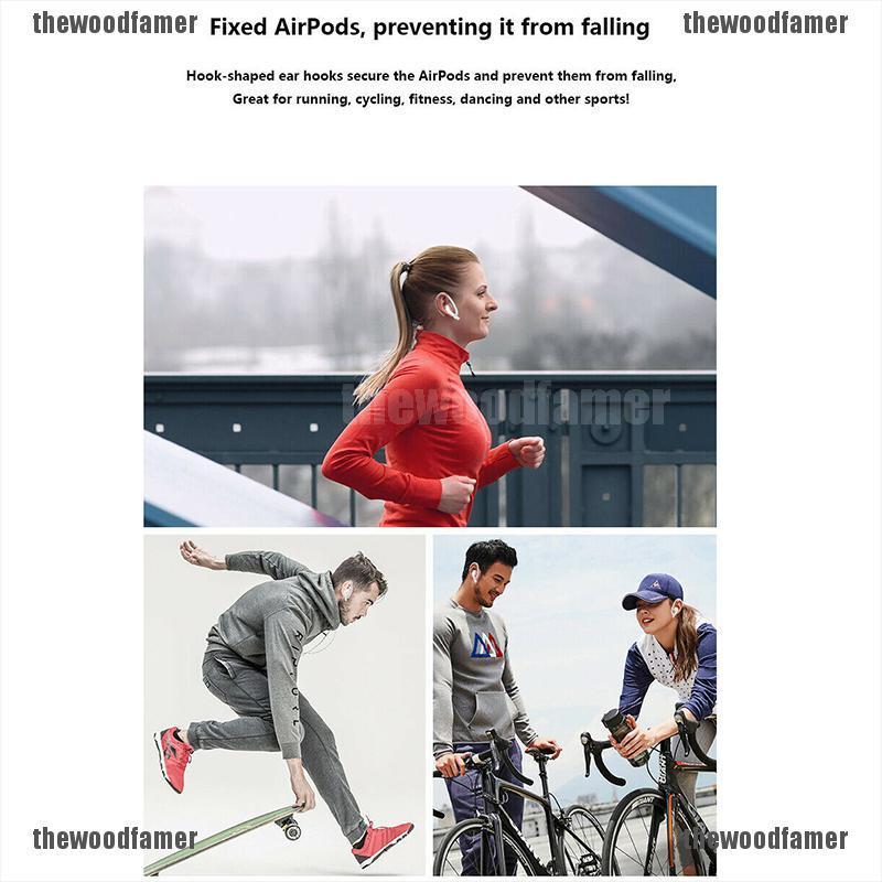 1 Cặp Móc Tai Bằng Silicon Cho Tai Nghe Airpods | BigBuy360 - bigbuy360.vn