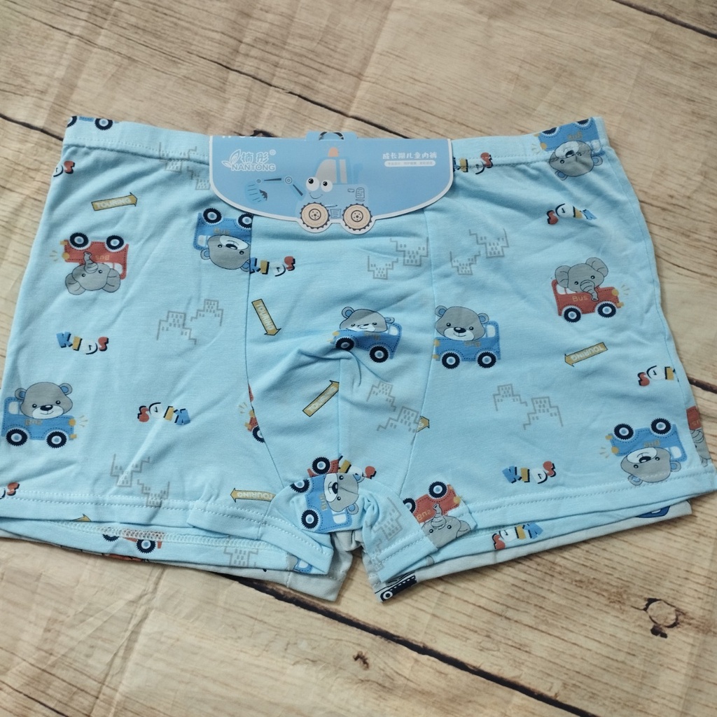 Set 2 chiếc Quần sịp bé trai,quần lót cho bé trai  100% cotton hàng đẹp họa tiết dễ thương