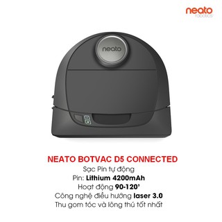 Robot hút bụi thông minh Neato Botvac Connected D5