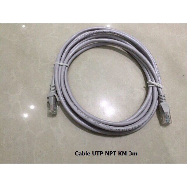 Cáp UTP Cat 5 KM 1.5m TY015 , 2M TY020 , 3M TY030 , 10M TY100 , Cáp mạng bấm sẵn 2 đầu đúc Cat 5 KINGMASTER