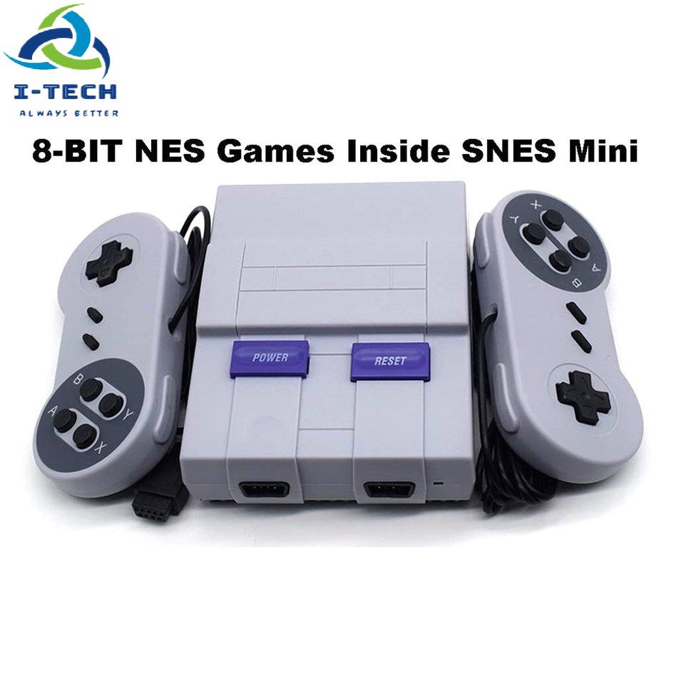 ⚡Promotion⚡Snes Nes Super Classic Tv Game Consoles 16-Bit Video Game Console Built-In 660 Classic Games Console