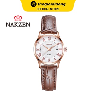 Đồng hồ nữ nakzen sl4043lrebn-7n0