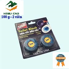 Viên tẩy bồn cầu Sumo Toilet Block 2 Viên x 50g