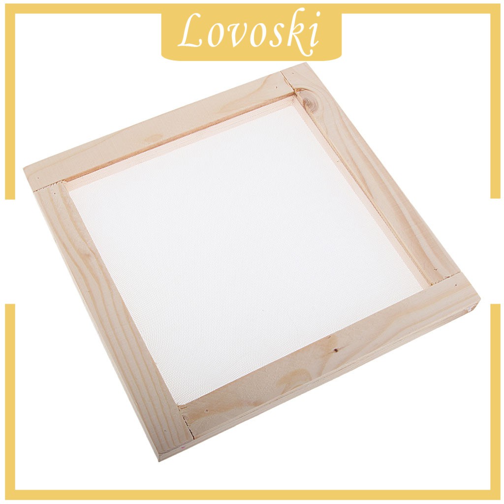 [Lovoski] Bộ 2 Khuôn Làm Giấy A4 Nghệ Thuật Tái Chế Được