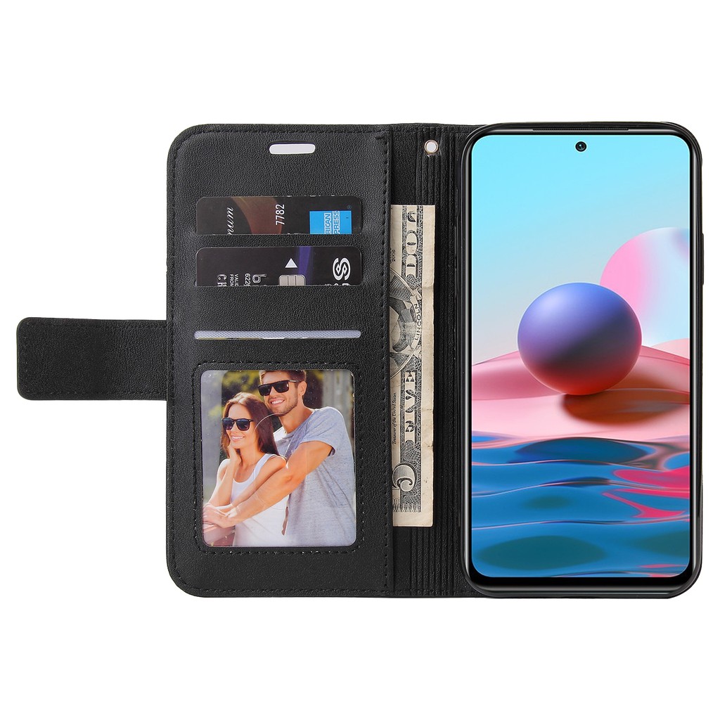 Xiaomi Redmi Note 10 / 10s / Note 10 Pro / 10 Pro Max Ốp Lưng Da Thời Trang Cho Điện Thoại