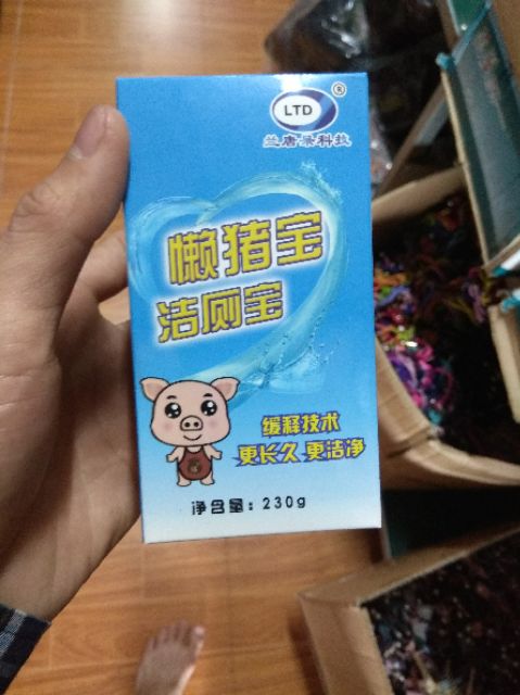 Lợn thả bồn cầu