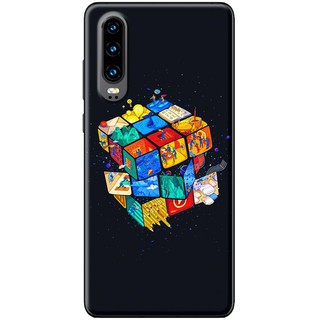 Ốp lưng huawei p30, p30 pro, p30 lite in hình rubik