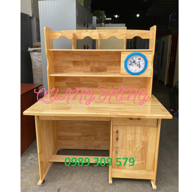 BÀN HỌC SINH GỖ THÔNG NGANG 1M2 CAO CẤP FREESHIP | BigBuy360 - bigbuy360.vn
