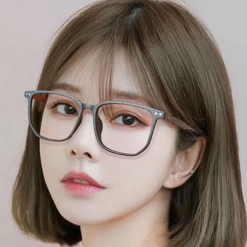 Mắt Kính Gọng Gỗ Chống Bức Xạ Ánh Sáng Xanh Thời Trang Phong Cách Hàn Quốc