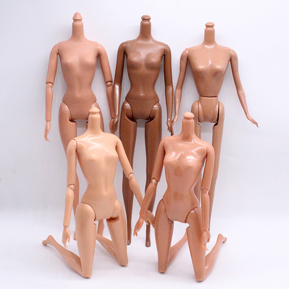 Búp Bê Cơ Thể Người Da Đen 30cm 5 / 11 / 13 / 20 Khớp