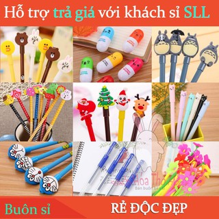 Bút giá rẻ, bút nước cute dưới 2k5