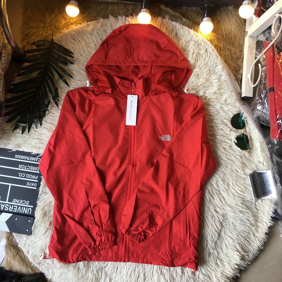 Áo Khoác Dù Chống Thấm - Trượt Nước - Có Túi Khoá Kéo