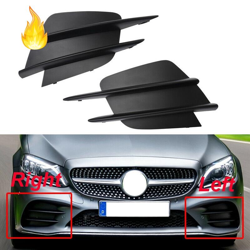 Khung lưới tản nhiệt đèn pha trước cho Mercedes Benz C-Class W205 2018-2020 A2058857202 A2058857302