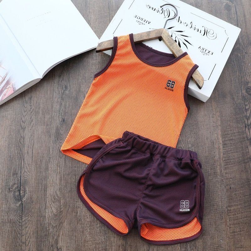 [Babycat] Hàng Có Sẵn Bộ Đồ Thể Thao Hai Mảnh Phong Cách Nhật Bản Hàn Quốc [Giảm Giá Nhanh Khô] Cho Bé Trai Và Bé Gái