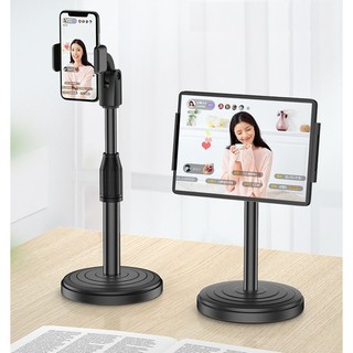 Giá đỡ điện thoại để bàn, giá kẹp điện thoại máy tính bảng