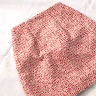 Váy vải Tweed 2 lớp