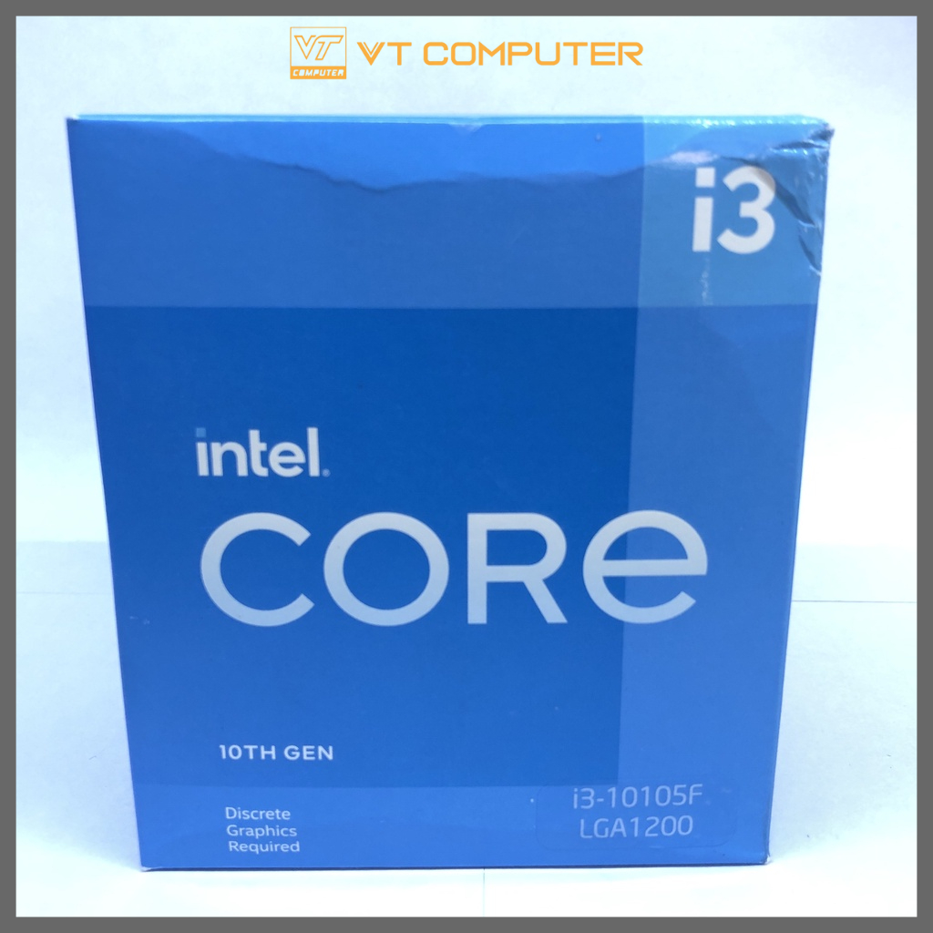 CPU Intel Core i3 10105F / 10105  Full Box / Bảo Hành 36 Tháng