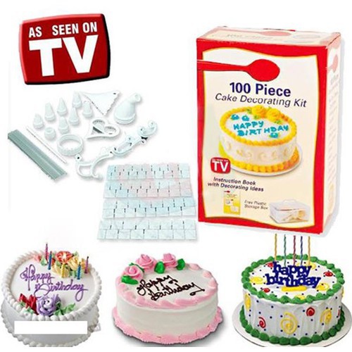 Bộ Trang Trí Bánh 100 Món - BX1036