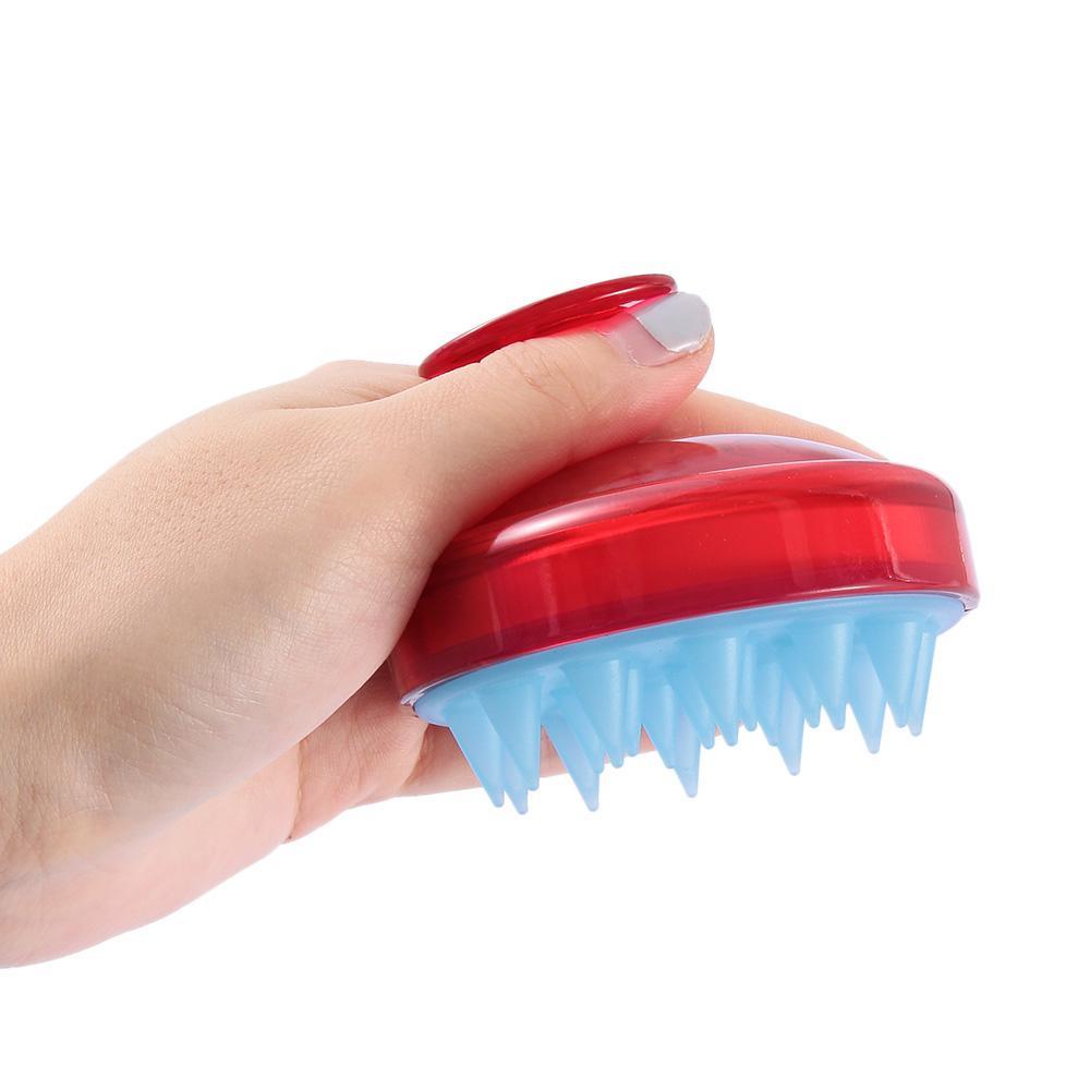 Dụng Cụ Mát Xa Da Đầu Bằng Silicone 5 Màu Tùy Chọn Tiện Dụng Cho Spa