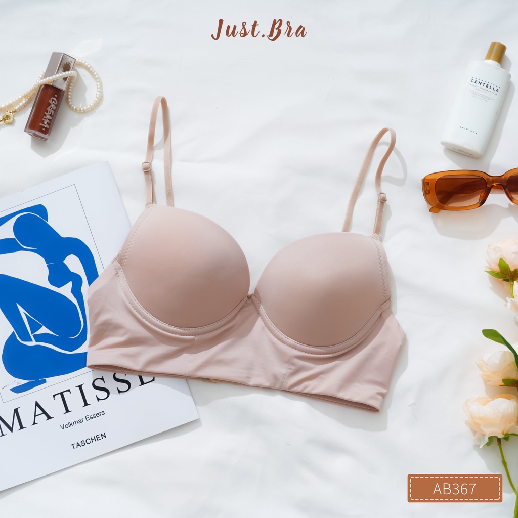 Áo ngực có gọng Just Bra mút mỏng dây mảnh tinh tế quyến rũ AB367