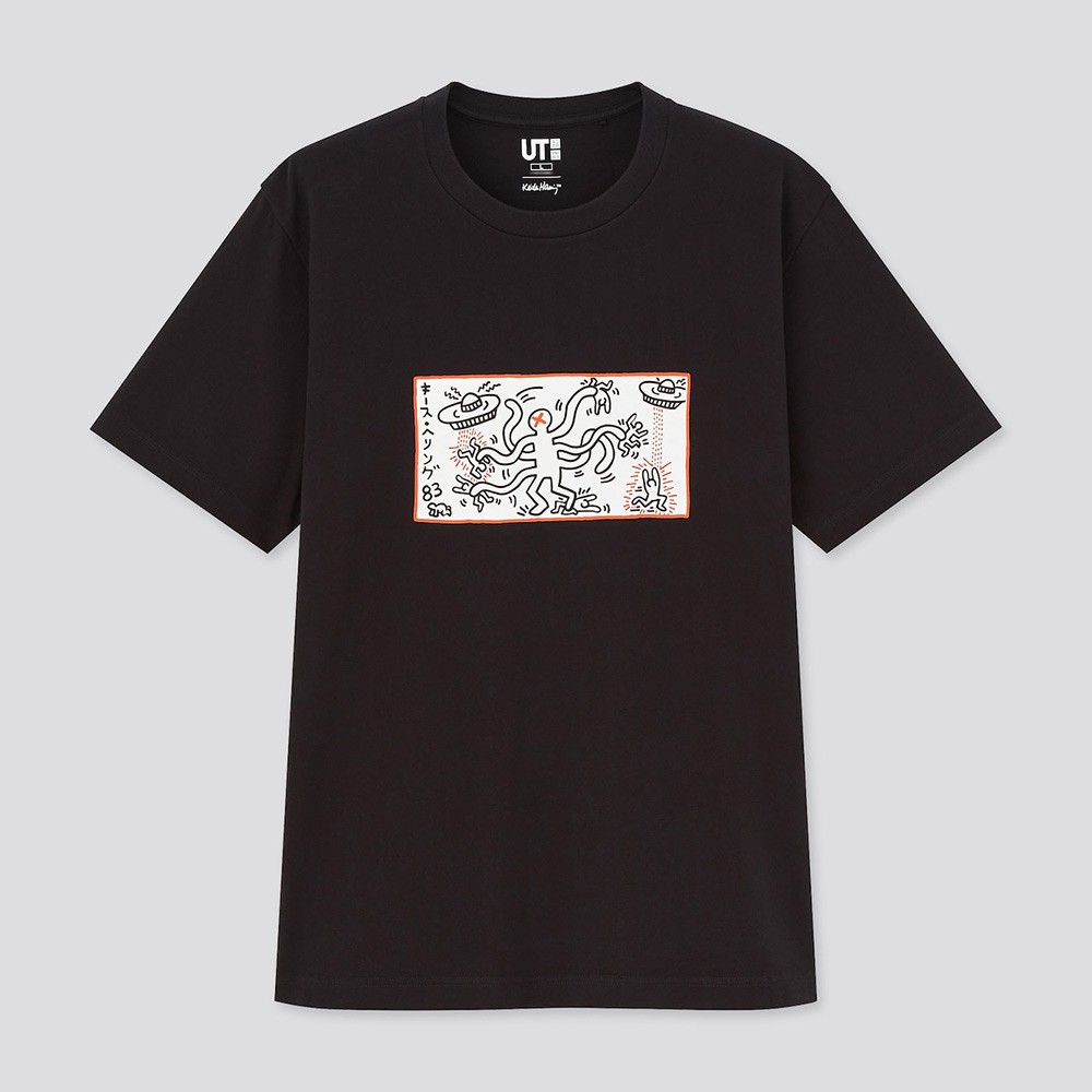 Áo thun Uniqlo  Keith Haring x Tokyo tay ngắn thời trang 437538