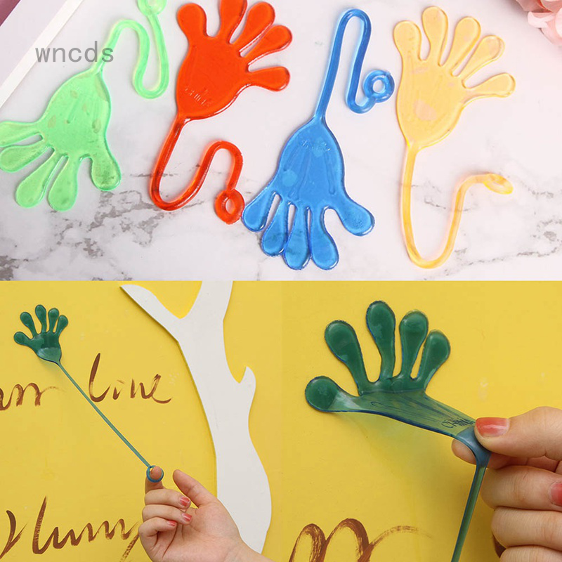 Đồ chơi bóp dính hình bàn tay màu sắc ngẫu nhiên