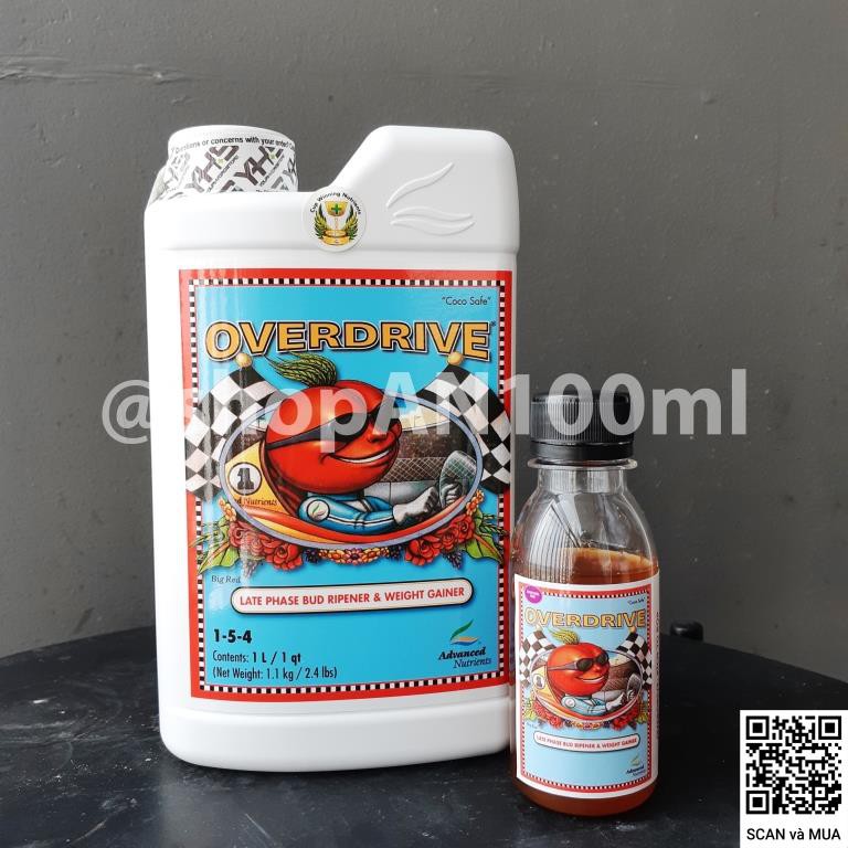 Kích Búp OverDrive - Advanced Nutrients 1L