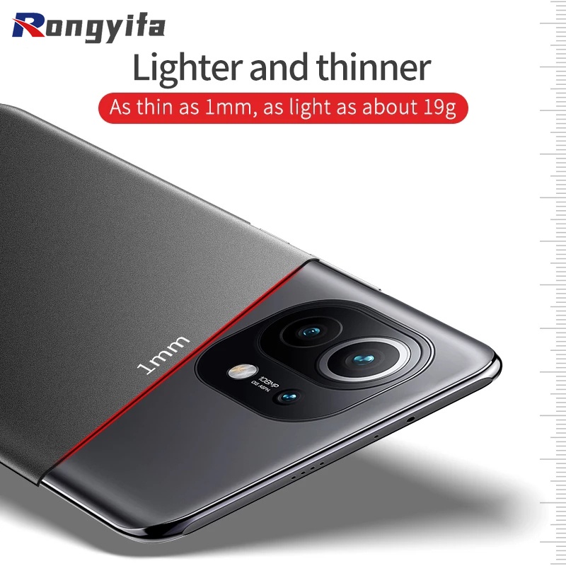 Ốp điện thoại PC cứng siêu mỏng cho Xiaomi Mi 11 Pro U L 10tPL 9SE PL Mi 8 9 Se 9t 10/t/i 11i/Pro Lite Ultra 5g