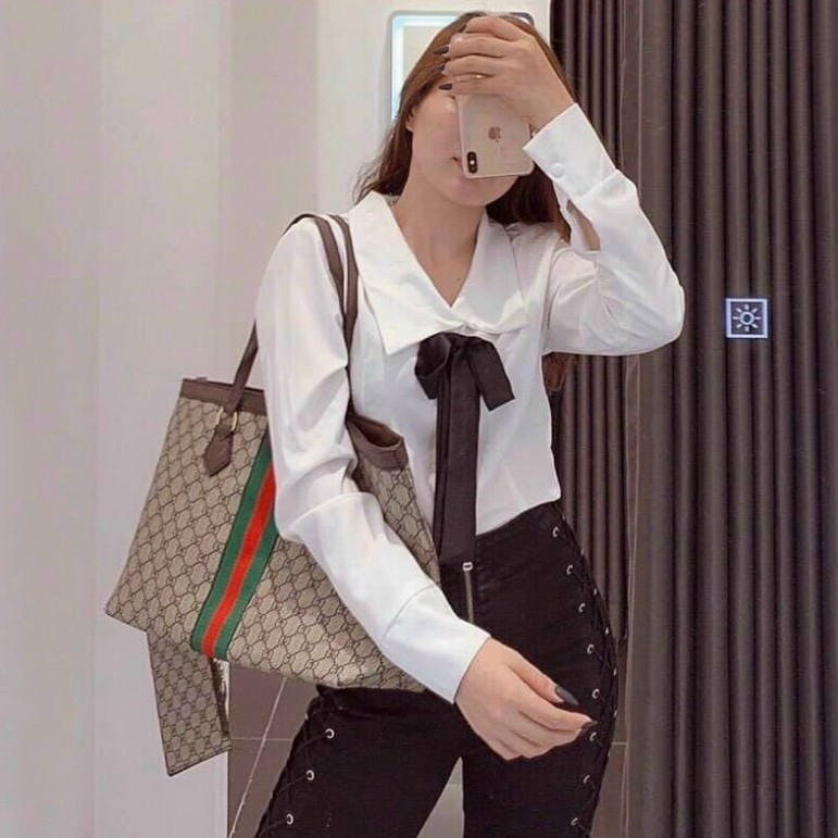Túi đi biển A4 túi tote công sở A4 đi làm đi chơi đều đẹp loại to kèm ví CSA4VI