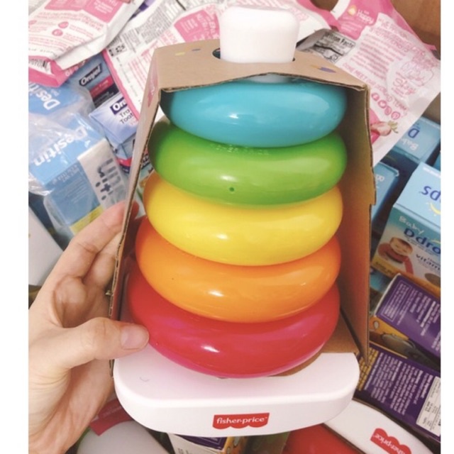 Tháp xếp Fisher Price chính hãng