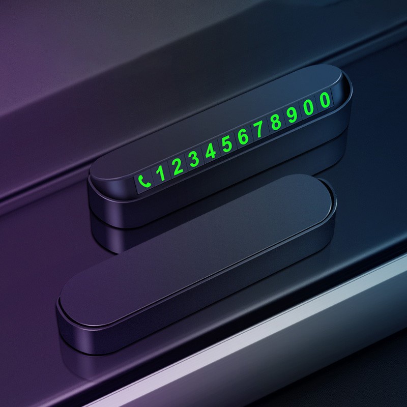 Bảng Số Điện Thoại Đỗ Xe Tạm Thời Thiết Kế Thời Trang Cho BMW